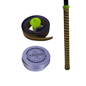 Fishing Rod Grip Tape 2M Yellow <b>Black</b> Stripe Non Slip Handle <b>Wrap</b> Outdoor Fishing Accessories - Product Image 1
