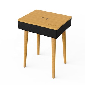 Audmic Bluetooth <span class=keywords><strong>TABLE</strong></span> Haut-parleur Filaire Super Bass Sound Subwoofer Home Cinéma Rechargeable <span class=keywords><strong>Table</strong></span> de Musique avec Chargeur à Induction - Product Image 2
