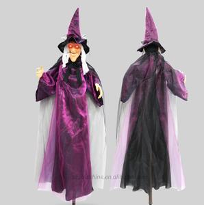 Barra de sonido brillante para Halloween, decoraciones de látex, <span class=keywords><strong>bruja</strong></span>, fantasma, colgante, controles oscilantes, habitación secreta, casa embrujada, tema de terror - Product Image 1