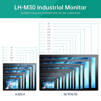 Monitor Industrial con Panel PC Android/Windows de 7~32 Pulgadas, IP65, para Máquinas Industriales/Kioscos Comerciales/Médicos/Robots, Directo de Fábrica
