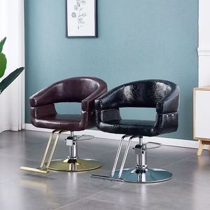 Sillón de Barbería Moderno de Cuero para Salón de Belleza, Equipo Profesional de Peluquería, Silla de Estilismo para Corte de Cabello - Product Image 5