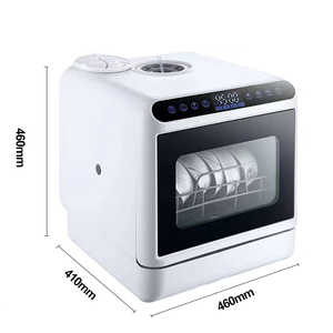 <span class=keywords><strong>Lavavajillas</strong></span> Comercial Independiente de Acero Inoxidable 220V ODM/SMT, 16 Configuraciones, 8 Programas, 1750W, 12 Platos, Negro, <span class=keywords><strong>Lavavajillas</strong></span> EU - Product Image 4