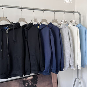 เสื้อแจ็กเก็ตมีฮู้ดสำหรับผู้ชาย, เสื้อแจ็คเก็ตลำลองโอเวอร์ไซส์ Vintage100ฤดูใบไม้ร่วงฤดูหนาว - Product Image 2