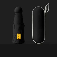 Nouvelle conception OEM, mini-parasol de poche promotionnel, portable, anti-UV, petit parapluie solaire, pliable en 3 sections, logo personnalisé, manuel ou automatique