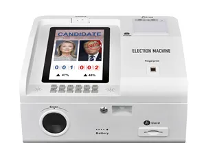 2021 dello schermo di tocco elettronico ballots polling macchine di voto elezioni macchina