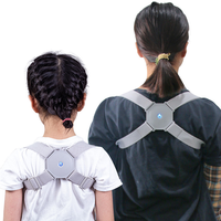 Corrector de Postura Inteligente para Estudiantes, Ajustable, para Clavícula y Columna Vertebral, Cinturón de Soporte para la Parte Superior de la Espalda para Niños