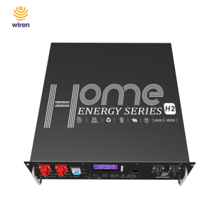 Wiren W5100 51.2V 100Ah Battery 5kwh Home <b>Energy</b> <b>Storage</b> <b>System</b> LCD Display Modular Rack Design Rack Mount Battery - Product Image 2