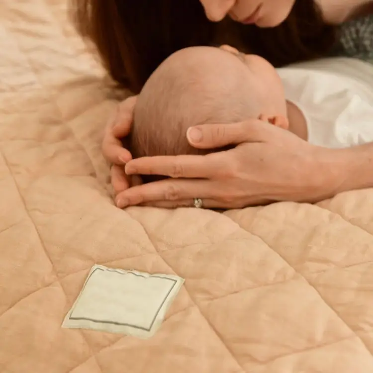 아기 맛있는 시간 100% 프랑스어 린넨 퀼트 아기 놀이 잠자는 매트 퀼트 바닥 카펫 체육관 활동 크롤링