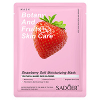 Verzorgend fruit gezichtsmasker voor droge huid, met whitening effect