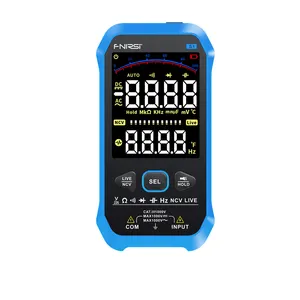 FNIRSI S1 Multimeter Digital cerdas, multimeter digital jangkauan otomatis dapat diisi ulang digital