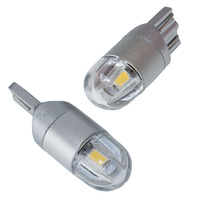 Bombillas LED T10 W5W 12V Super Bright 3030 2SMD Interior del coche Domo Mapa Puerta Cortesía Dash Luces de matrícula