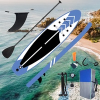 BSCI/EN bonne qualité Offre Spéciale usine en gros planche de stand up paddle gonflable avec pagaie réglable pour le surf isup