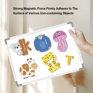Puzzles magnétiques pour enfants Montessori Toys Animal Alphabet Numbers Matching Toys Puzzles Book for Toddlers Travel Preschool Gifts - Product Image 4