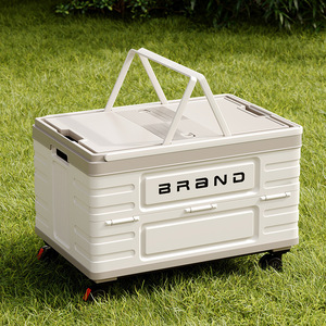 Portable <b>Storage</b> <b>Box</b> Rectangle Multifunctional Outdoor <b>Camping</b> Household Use - Product Image 1