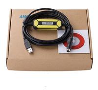 Cable de programación de PLC para Mitsubishi, compatible con inmunidad de FX2N/FX1N/FX0N/FX0S/FX1S/FX3U, de la marca Mitsubishi, de la que se puede ver el producto en la parte superior de la Caja