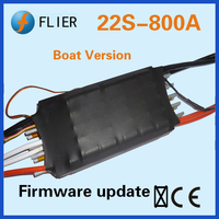 Surfjet 22S 800A RC Brushless Water-cooling Speed Controller 90V ESC untuk Pengendali Kecepatan Kapal & Perahu RC
