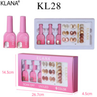 Ensemble de vernis à ongles en gel haute brillance de luxe, couleurs tendance, fournitures pour nail art DIY, OEM disponible