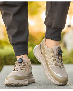 Chaussures de sécurité pour hommes en gros, résistantes aux chocs et anti-perforation, avec embout en acier, chaussures de sécurité de construction - Product Image 4