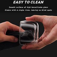 Service à thé portable en verre isolant 5oz 150ml 13oz 400ml, théière en verre à double paroi avec infuseur et couvercle, versement silencieux