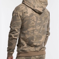 Sweat à capuche décontracté et sportif imprimé camouflage personnalisé Muscle European Brothers pour hommes – Collection Printemps/Automne – Écologique et de haute qualité pour le fitness