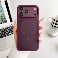 Coque de téléphone magnétique mate pour iPhone 18 17 Pro Max, protection anti-chute avancée, nouvelle couleur