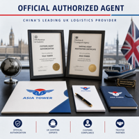 Agent maritime fret maritime Chine GB DDU Port à Porte Agent de dropshipping Alibaba 1688 Réponse rapide Marchandises textiles LCL+Express 2 jours