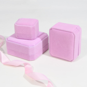 Wholesale Handmade Necklace Bracelet Earring Ring Jewellery Packaging <strong>Box</strong> Custom Logo Hig End Luxury <strong>Red</strong> Pu Leather Jewelry <strong>Box</strong> - Product Image 4