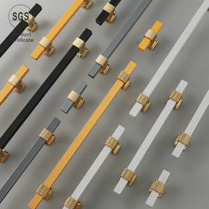 Moderne Kunststoff-Schrankgriffe Schubladenknöpfe Kommode Kleiderschrank Profilstange 128mm Küche 120mm Möbelgriffe für Badezimmer Wohnzimmer - Product Image 4