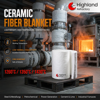 Couverture en fibre céramique flexible 1260 ° C pour tuyau de vapeur et tube de chaudière - Installation facile et ignifuge jusqu'à 1260 degrés ° C