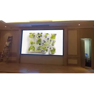 China P2.5 LED Display Screen Suppliers 3d Seamless Splicing Building Indoor LED Display