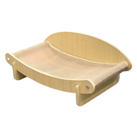 Lit pour chat anti-chute, griffoir en bois massif, jouet pour chat, chaise longue intégrée résistante à l'humidité, tapis en sisal, source transfrontalière