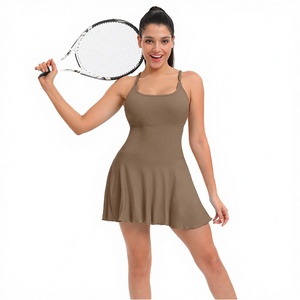 กระโปรงเทนนิสเอวสูงสำหรับออกกำลังกาย วิ่ง โยคะ สไตล์ใหม่ ขายส่ง แห้งเร็ว ใส่สบาย - Product Image 2