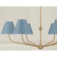 Lustre moderne minimaliste à abat-jour conique en métal, finition bleu or, lampe suspendue pour salle à manger, îlot, salon, hôtel