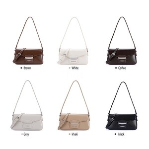 Nuove Borse a Tracolla Vintage alla Moda per Donne, Borsa a Spalla in Pelle PU di Alta Qualità, Borse e Borsette di Lusso per Donne, Vendita all'Ingrosso - Product Image 2