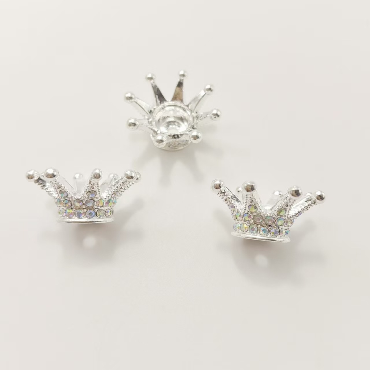 Couronne plaquée argent