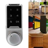 Cerradura Electrónica Inteligente para Muebles de Oficina y Gimnasio, con Código PIN Digital y Teclado, para Casilleros de Gimnasio