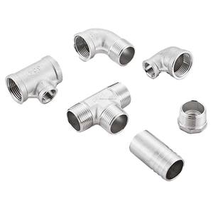 Codo de rosca de acero inoxidable de 45 grados Inox Premium, accesorio de tubería de grado alimenticio 201/304/316/904L/317L/316Ti JIS, doblado sin costuras - Product Image 1