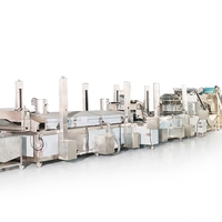 Línea de Producción Automática de Papas Fritas 2026, Máquina Industrial de Procesamiento de Snacks, Planta Totalmente Automatizada en SUS304