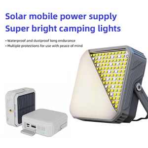 Banco de Energía Solar de Emergencia para Exteriores a Precio de Fábrica, 10000mAh 5000mAh, Estación de Energía de 10W con Luz de Camping - Product Image 3