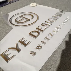 Letras acrílicas para artesanato alfabeto impermeável corte a laser personalizado 3D cristal acrílico letras sinal números acrílicos cortados a laser