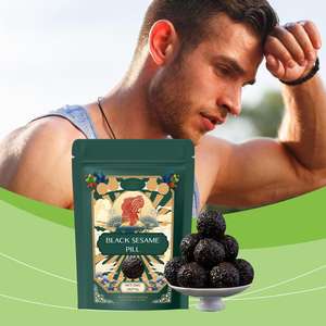 Оптовые таблетки из черного кунжута OEM для энергии и здоровья волос, 100% натуральная травяная добавка, антивозрастной эффект и поддержка иммунитета - Product Image 3