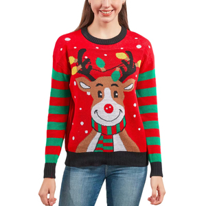 <span class=keywords><strong>Pull</strong></span> <span class=keywords><strong>de</strong></span> Noël personnalisé pour la famille, tricoté à col rond, jacquard, <span class=keywords><strong>pull</strong></span> <span class=keywords><strong>de</strong></span> Noël <span class=keywords><strong>moche</strong></span> pour femmes, manches longues - Product Image 4