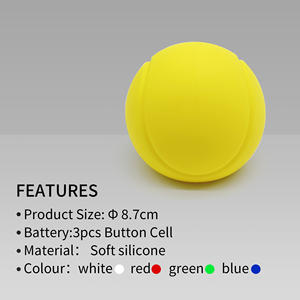 Veilleuse LED rechargeable portable moderne en silicone souple pour enfants boule d'éclairage cadeau pour garçon pour le salon interrupteur production d'énergie - Product Image 2