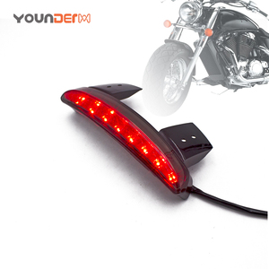 YOUNDERM Feux <span class=keywords><strong>arrière</strong></span> LED <span class=keywords><strong>vintage</strong></span> à 3 fils pour motos Sportster XL883 XL1200 - Product Image 3
