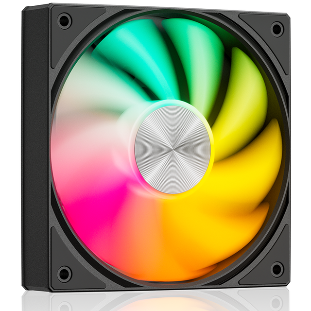 UpHere DC12V ARGB PC Case Fans 120mm Air Chassis Fan PWM 4PIN Hydraulic Bearings Fan