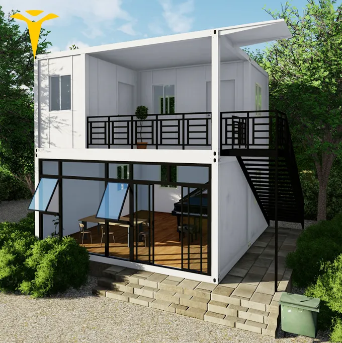 Prefab Lowes ชุดแบนพกพาแบบแยกส่วน,บ้านมาตรฐานออสเตรเลียที่เก็บของในโรงรถบ้านคอนเทนเนอร์แบบพับได้