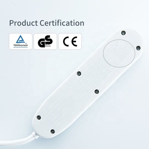 16A 3-weg Euro-stijl multi-elektrische schakelaarstopcontact met Schuko-stekker - Product Image 4