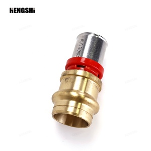 Raccords à sertir PEX HENGSHI 16-32 mm en laiton pour tuyaux multicouches (MLCP) - Product Image 5