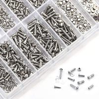 Kit de réparation professionnel en acier inoxydable pour lunettes et montres - Assortiment de 1000 pièces pour lunettes de vue, lunettes de soleil et montres