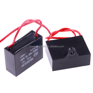 CBB61 450V 5UF 5% 50/60Hz Fan <strong>Capacitor</strong> 6uF 7uF 8uF 10uF 20uF 25uF 3.5uf 2.5 UF <strong>Capacitor</strong> for Ceiling Fan - Product Image 1
